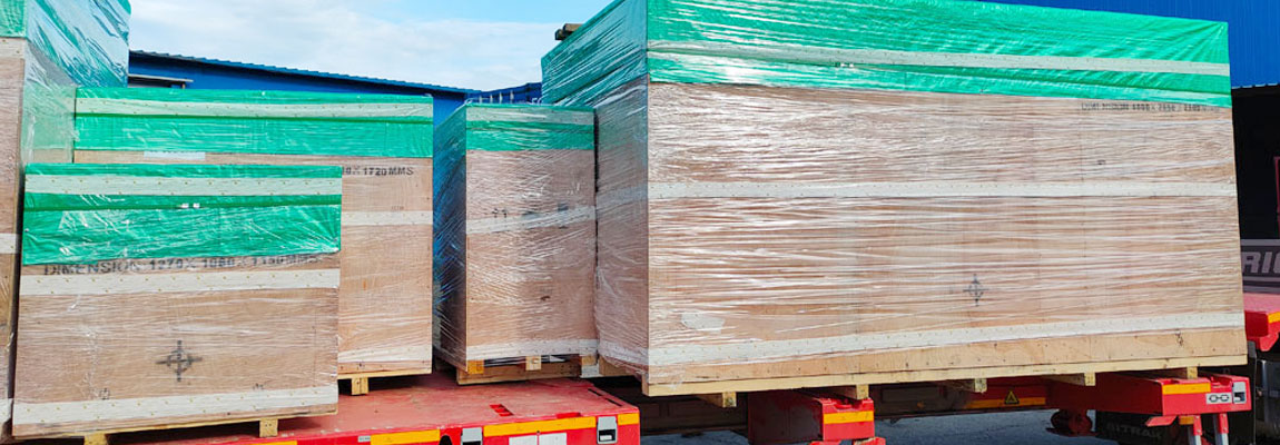 wooden case package