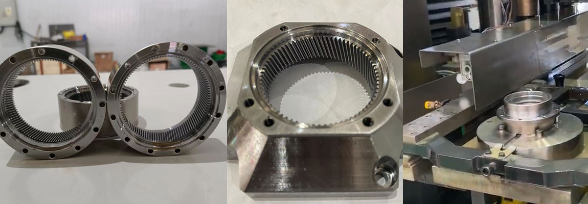 broach-workpiece