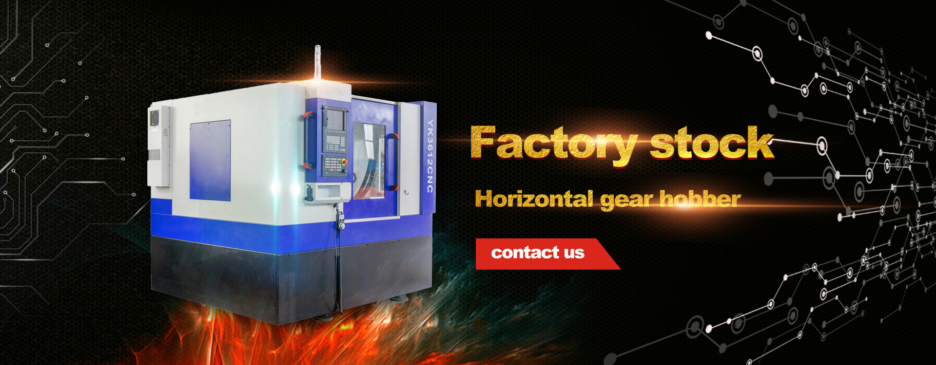 factory stock gear hobbing machine, gear hobber, gear machines